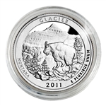2011 Glacier (Montana) Proof Quarter - San Francisco Mint