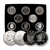 The Complete Bicentennial Eisenhower Dollar Set - 8 Coins