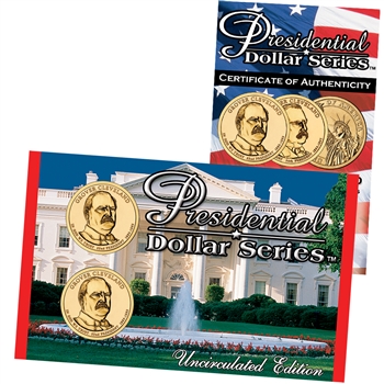 2012 Presidential Dollar P & D Lens - Cleveland 1st Term