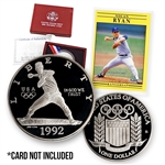 1992 Baseball Silver Dollar - Proof