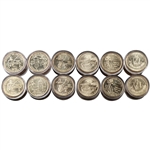 2009 50 States Quarters Collector Roll Set 10 P / 10 D - Uncirculated