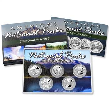 2011 America the Beautiful National Parks Proof Quarter Set