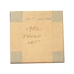 1952 Proof Set - Original United States Mint Box