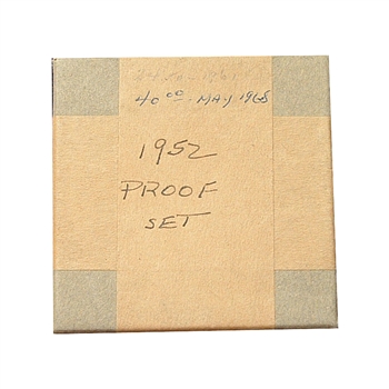 1952 Proof Set-Original US Mint Box