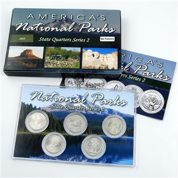 2012 National Parks Quarter Mania Set - San Francisco - Uncirculated