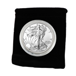 2013 Silver Eagle - Uncirculated w/ Display Pouch