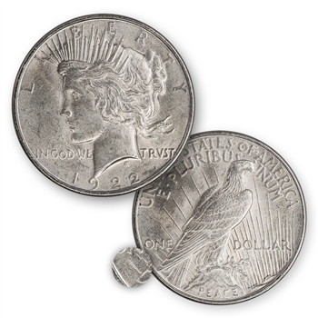 1922 Peace Dollar - Philadelphia Mint - Uncirculated