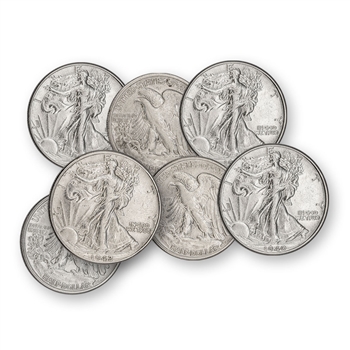 Walking Liberty Half Dollar - Super Slider ( AU )