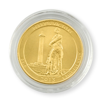 2013 Ohio Perry's Victory Qtr - Denver - Gold in Capsule