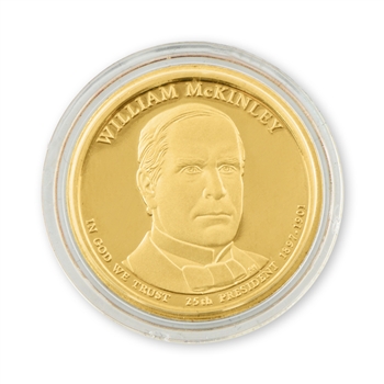 2013 William McKinley Presidential Dollar - Gold - Philadelphia