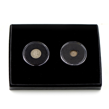 3 Cent Piece Two Coin Collection - Nickel & Silver