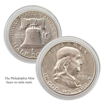 1953 Franklin Half Dollar - Philadelphia - Uncirculated