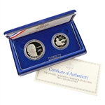 1993 Bill of Rights 2pc Silver Set - Proof