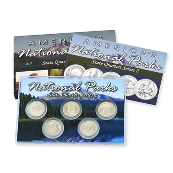 2013 National Parks Quarter Mania Set - Platinum Denver