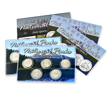 2013 National Parks Quarter Mania Set - Platinum P&D