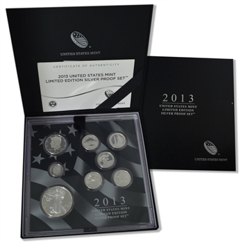 2013 Limited Edition Silver Eagle Proof Set