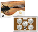 2014 America The Beautiful Proof Set - Quarters Only