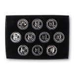Last Decade of P Proof Half Dollars - 1955 to 1964