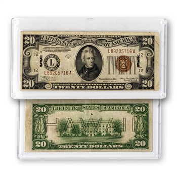 The Largest Hawaii Note - $20 Silver Certificate