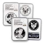 2013 Silver Eagle W Mint 2 Coin Proof Set - NGC 70