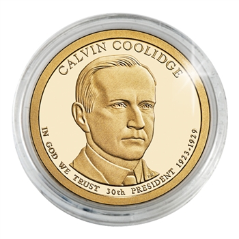 2014 John Calvin Coolidge Dollar - Gold - Denver