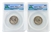 2011 Glacier National Park Quarter - P/D Set - ANACS MS67