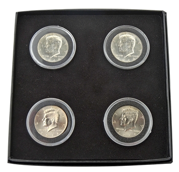 50th Anniversary Kennedy Half Dollar Collection - 4 piece set