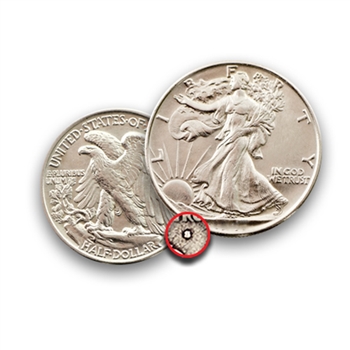 Walking Liberty Half Dollar - San Francisco Mint - Uncirculated