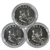 The Last Proof Franklin Half Dollar Trio - 1961-63