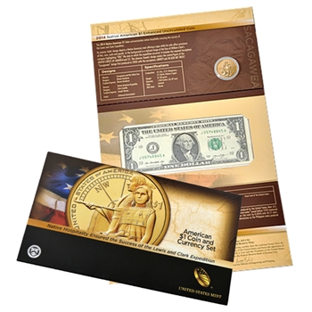 2014 Native American Coin & Currency - Native Hospitality Set