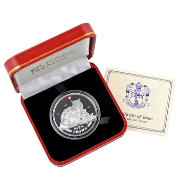 2015 Isle of Man Selkirk Rex - Proof Silver