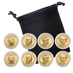 2008 Presidential Dollar Set - Philadelphia and Denver - Capsules