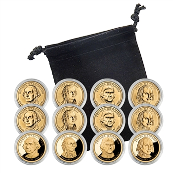 2007 Presidential Dollar Set - Philadelphia, Denver, and San Francisco - Capsules