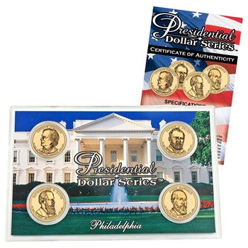 2011 Presidential Dollar Set - Philadelphia Mint - Lens