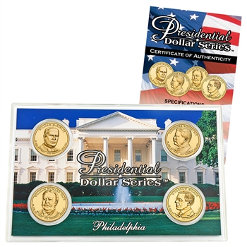 2013 Presidential Dollar Set - Philadelphia Mint - Lens