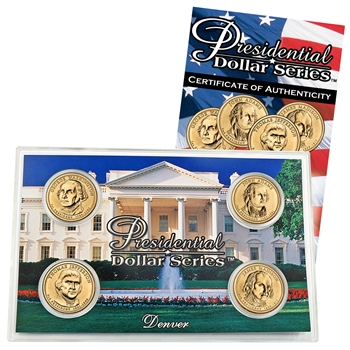 2007 Presidential Dollar Set - Denver Mint - Lens