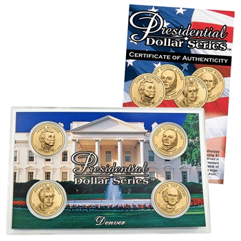 2008 Presidential Dollar Set - Denver Mint - Lens