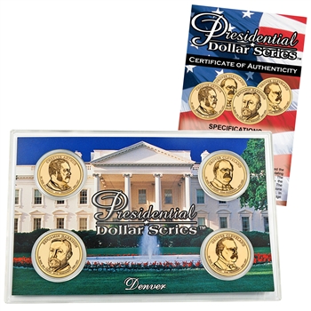 2012 Presidential Dollar Set - Denver Mint - Lens