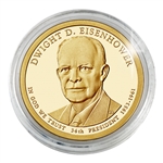 2015 Dwight D. Eisenhower Dollar - Gold - Denver