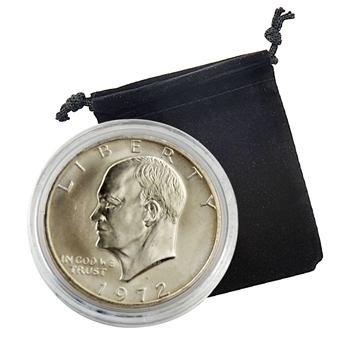 1972 Eisenhower Dollar - San Francisco Silver - Uncirculated