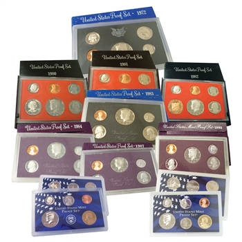 Vintage Proof Set Bundle