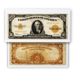 The Last Jumbo $10 Gold Certificate-Currency