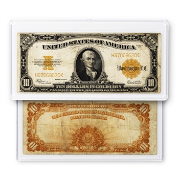 The Last Jumbo $10 Gold Certificate-Currency