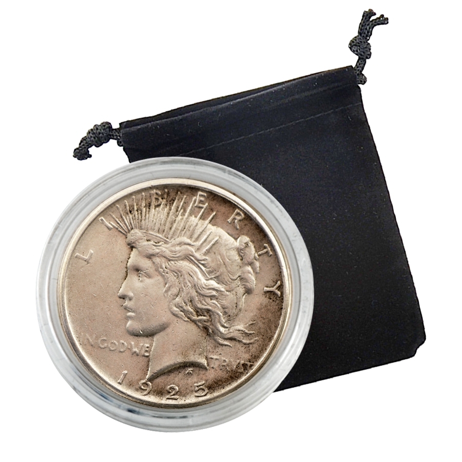 1925 Peace Dollar P Circulated