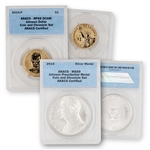 2015 Lyndon B. Johnson Coin & Chronicles Set-ANACS  69