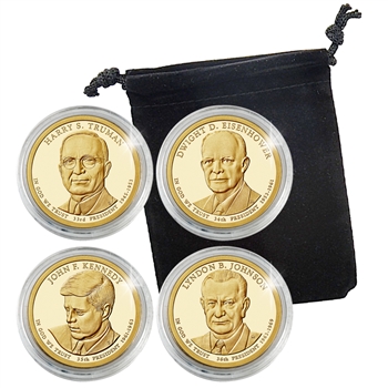 2015 Presidential Dollar Set - San Francisco Mint - Capsules