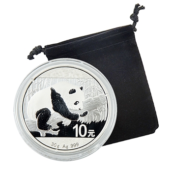 2016 China Silver Panda -1oz - Proof Like