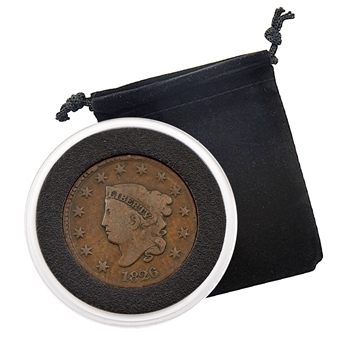 1826 Large Cent - Matron Head - Circulated