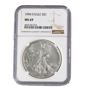 1994 Silver Eagle - NGC 69