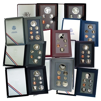 1st Decade of Prestige Proof Sets-1983 to 1993